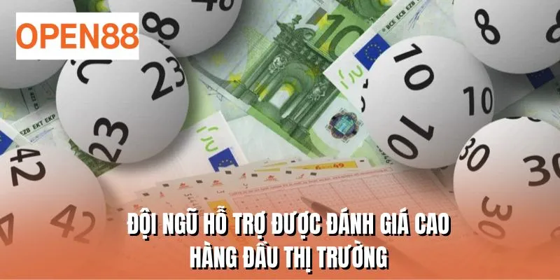 Đội ngũ hỗ trợ được đánh giá cao hàng đầu thị trường